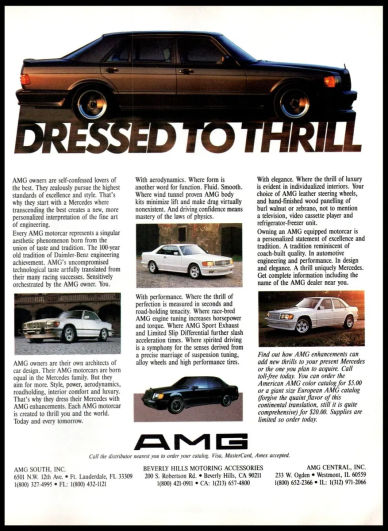 What's so special about pre-merger AMG? We asked the experts.