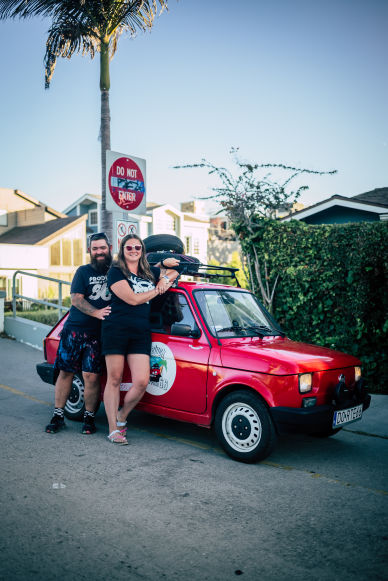 Driving this Fiat 126p from Poland across Route 66 was a lifelong dream