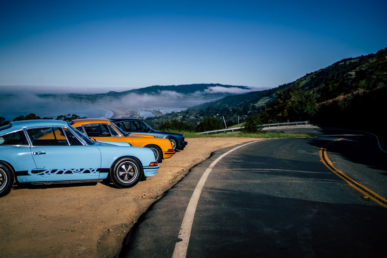 Sibling rivalry: Driving three iconic Porsche 911s